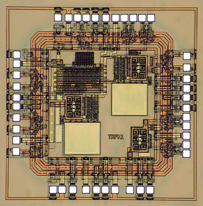 PhotoMicrograph of Chip Design